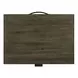 Lake House Harvest Brown 1 Drawer Open Nightstand with USB Charging