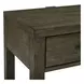 Lake House Harvest Brown 1 Drawer Open Nightstand with USB Charging