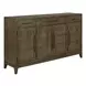 Lake House Harvest Brown 4 Door Buffet