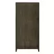 Shaker Lakes Harvest Brown 2 Glass Door Bunching Display Cabinet with LED