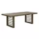 Lake House Harvest Brown 106" Extendable Rectangular Dining Table