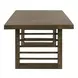 Lake House Harvest Brown 106" Extendable Rectangular Dining Table