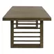Lake House Harvest Brown 106" Extendable Rectangular Dining Table