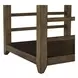 Lake House Harvest Brown Rectangular End Table