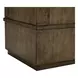 Lake House Harvest Brown and Beige Square Granite Top Chairside Table