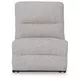 Acklen Place Pewter Performance Fabric Zero Gravity Power Reclining LAF Sectional with USB Charging