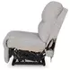 Acklen Place Pewter Performance Fabric Zero Gravity Power Reclining LAF Sectional with USB Charging