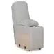 Acklen Place Pewter Performance Fabric 5 Piece Modular Power Reclining Sectional with Pillows and USB Charging