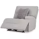 Acklen Place Pewter Performance Fabric 3 Piece Modular 97" Power Reclining Sectional with Console and USB Charging