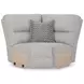 Acklen Place Pewter Performance Fabric Zero Gravity Power Reclining LAF Sectional with USB Charging