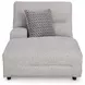 Acklen Place Pewter Performance Fabric Zero Gravity Power Reclining LAF Sectional with USB Charging