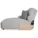 Acklen Place Pewter Performance Fabric Zero Gravity Power Reclining LAF Sectional with USB Charging