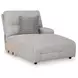 Acklen Place Pewter Performance Fabric Zero Gravity Power Reclining RAF Sectional with USB Charging