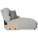 Acklen Place Pewter Performance Fabric Zero Gravity Power Reclining RAF Sectional with USB Charging