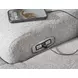 Acklen Place Pewter Performance Fabric 5 Piece Modular Power Reclining Sectional with Pillows and USB Charging