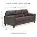 Navi Smoke 89" Sofa