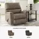Navi Fossil Rocker Recliner