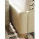 Summerland Beige Leather Upholstered King Panel Bed