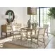 Colburn Beige Performance Fabric Upholstered Arm Chair with Nailhead Trim