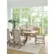 Anderson Beige Upholstered Arm Chair with Nailhead Trim