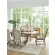 Anderson Beige Upholstered Chair with Nailhead Trim