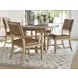 Colburn Brown Leather Upholstered Arm Chair with Nailhead Trim