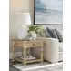 Hollister Brown Rectangular End Table