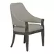 Westfield Havana Brown and Sand Upholstered 9 Piece Extendable Trestle Base Dining Set with Nailhead Trim