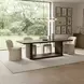 Lozano Warm Walnut Brown 95" Rectangular Dining Table