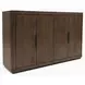 Lozano Warm Walnut Brown 4 Door Sideboard