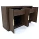 Lozano Warm Walnut Brown 4 Door Sideboard