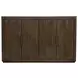Lozano Warm Walnut Brown 4 Door Sideboard
