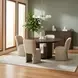 Lozano Warm Walnut Brown 59" Round Dining Table