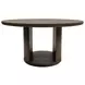 Lozano Warm Walnut Brown 59" Round Dining Table