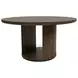 Lozano Warm Walnut Brown 59" Round Dining Table
