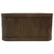 Lozano Warm Walnut Brown Rectangular Coffee Table