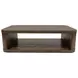 Lozano Warm Walnut Brown Rectangular Coffee Table