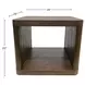 Lozano Warm Walnut Brown Square End Table