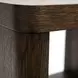 Lozano Warm Walnut Brown Square End Table