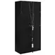 Riva Black 4 Door Accent Cabinet with LED Light
