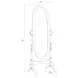Foyet White Cheval Mirror