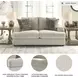 Soletren Stone 71" Loveseat