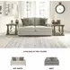Soletren Stone 71" Loveseat