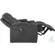 Olleris Gray Power Recliner with Power Headrest