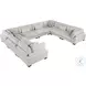 Tinley Beige 8 Piece Modular Sectional