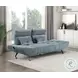 Quonsett Blue Adjustable Sofa