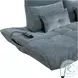 Quonsett Blue Adjustable Sofa