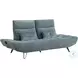 Quonsett Blue Adjustable Sofa