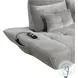 Quonsett Gray Adjustable Sofa