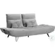 Quonsett Gray Adjustable Sofa